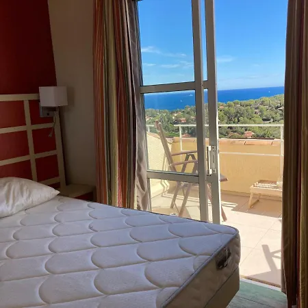 Cap Esterel: Duplex 3 Pieces Vue Mer, Climatisation - Fr-1-504-658 Apartman